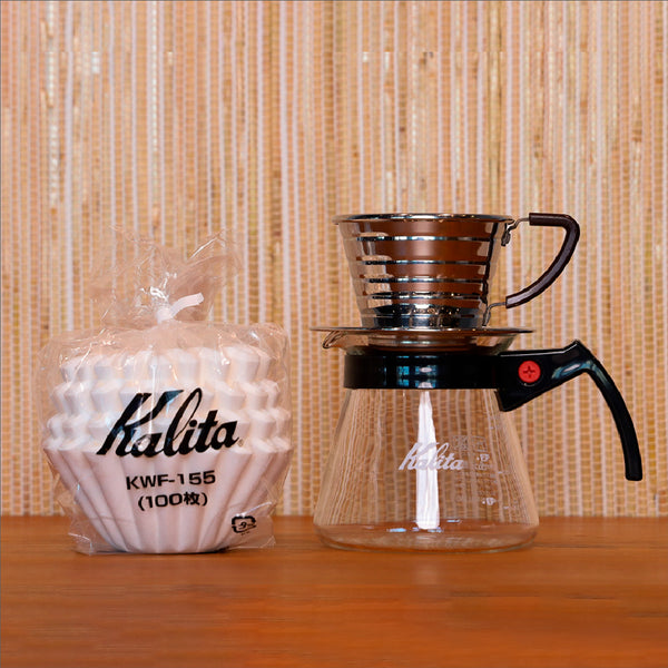 Kalita Wave 155 set（1~2Cups）【豆100g同封】