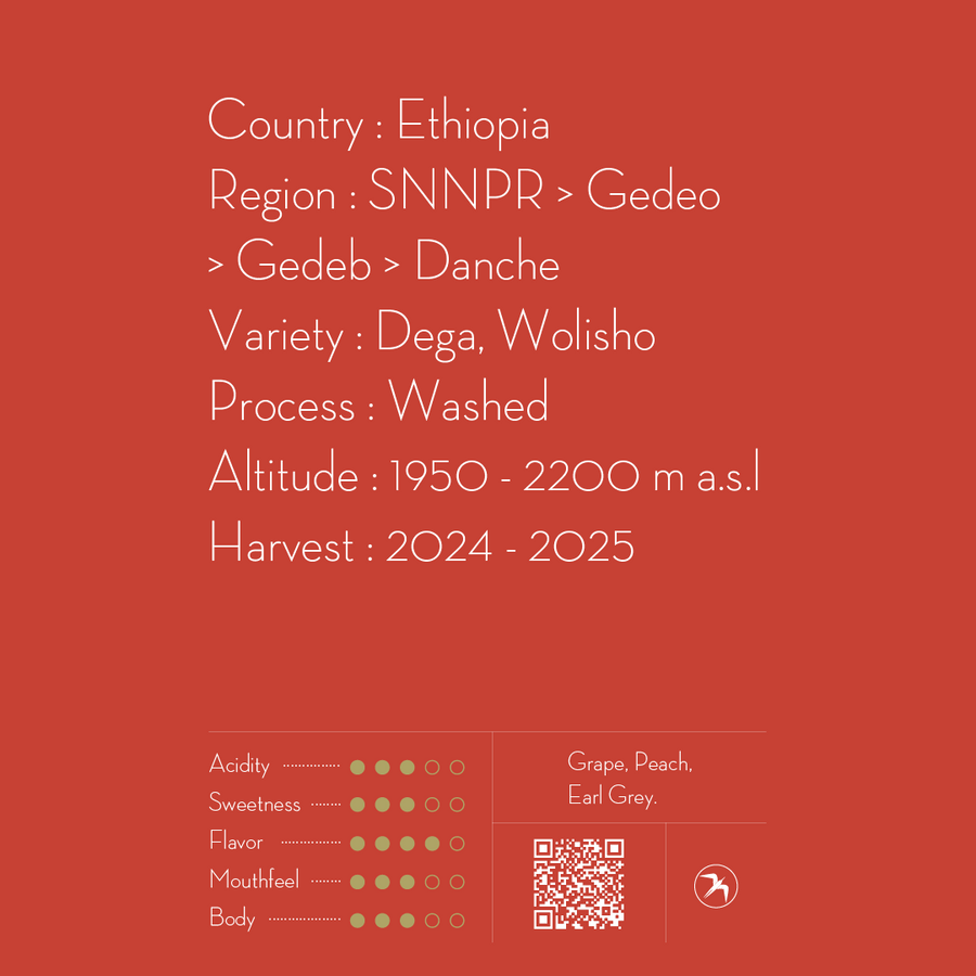 【SOLD OUT】DANCHE ESPRESSO / ETHIOPIA