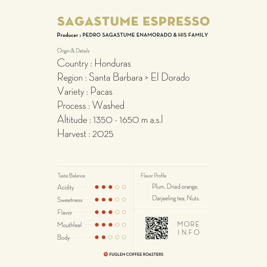 SAGASTUME ESPRESSO / HONDURAS