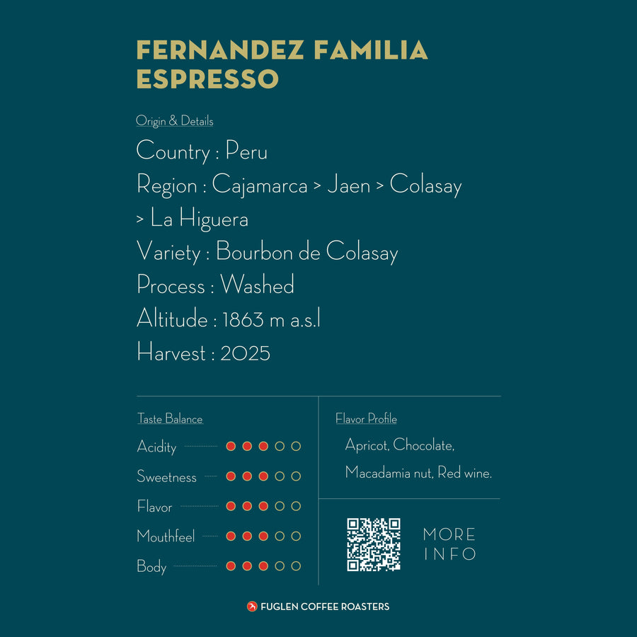 FAMILIA FERNANDEZ ESPRESSO / PERU