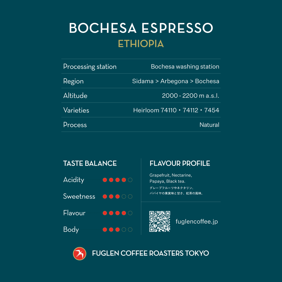 【NEW】BOCHESA ESPRESSO / ETHIOPIA